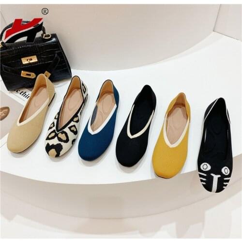 2021 Flat Shoes Women Comfortable Latex Insole Round Head Asakuchi Single Shoes Spring Autumn Simple Woman Shoes 6 Colors