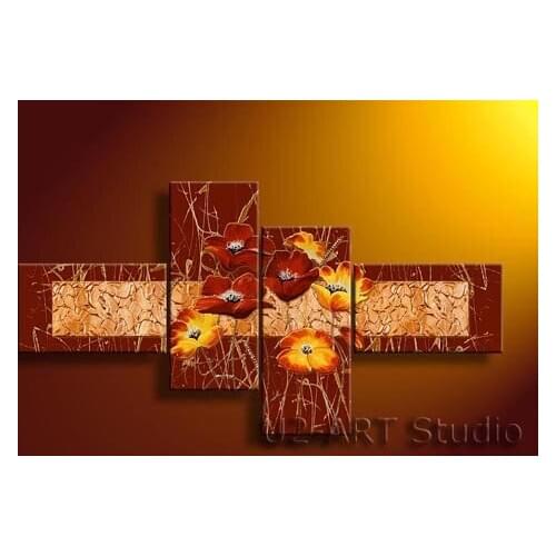 Abstract oil paintings,handicraft,reproduction,flower,handpainted oil painting GP86