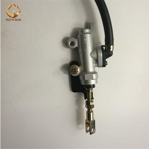 Motorcycle Rear Foot Hydraulic Brake Pump For Suzuki Honda Yamaha Rear Brake Master Cylinder Pump