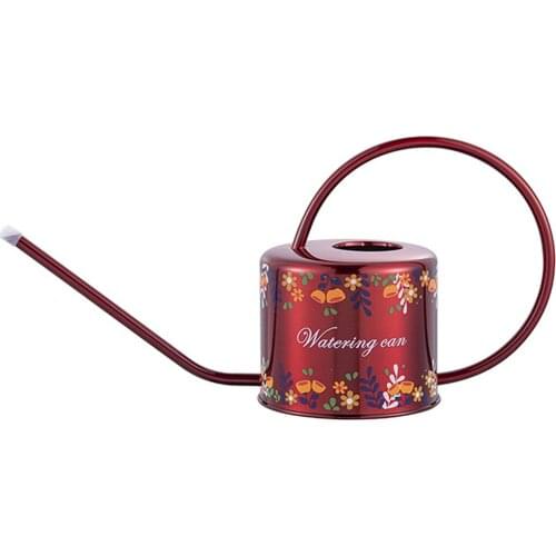 Stainless Steel Printing Watering Bottle Bottles Flask Plants Outdoor Indoor 1300ml 1.3L Flower Growing Tools Gardening Pot