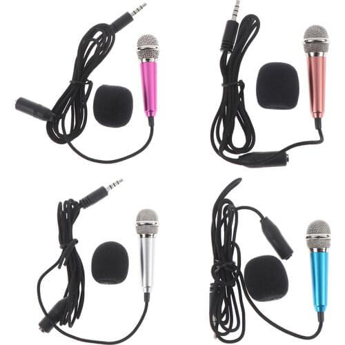 Handheld Mic Portable Mini 3.5mm Stereo Mic Audio Microphone For The Mobile Phone Accessories