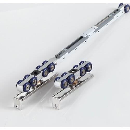 Hanging wheel wardrobe sliding door pulley sliding door track hanging wheel wheel kitchen hanging rail track