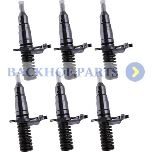 6x Fuel Injector 107-7732 127-8216 0R-8682 for Caterpillar CAT Engine 3114 3116