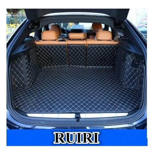 Top quality! Special car trunk mats for BMW 630d GT G32 2018 durable boot carpets cargo liner mat for 630d GT 2019,Free shipping