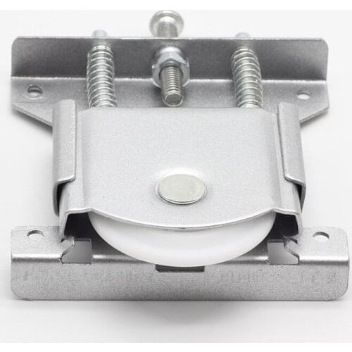 1PC Bottom Lower Wheel Cabinet Furniture Fittings Sliding Door Travel Pulley Roller Door Cabinet Wheel