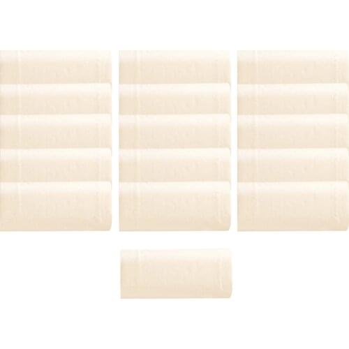 16 Rolls Toilet Paper 4-Ply Soft Skin-Friendly No Fragrance Bath Tissue Paper for Commercial Household Towel Tissue