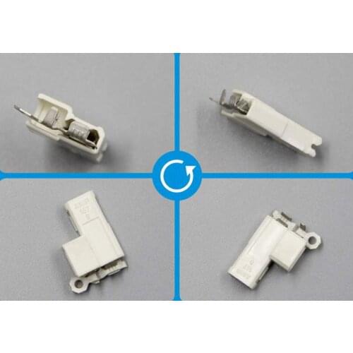 1969106-2 0.187" (4.75mm) Quick Connect Female 18-22 AWG Crimp, Flag Connector Fully Insulated TE connectors AMP connecotors