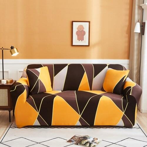 Airldianer New Nordic Style Slipcovers Sofa Cover Cotton Elastic Sofa Cover for Living Room furniture Couch Cover 1/2/3/4