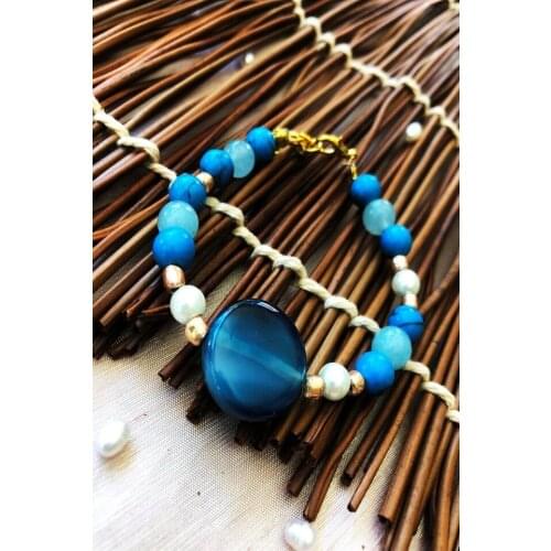 Dr Stone Natural Stone handmade African collection Women 'S Pearl and flux 439746151