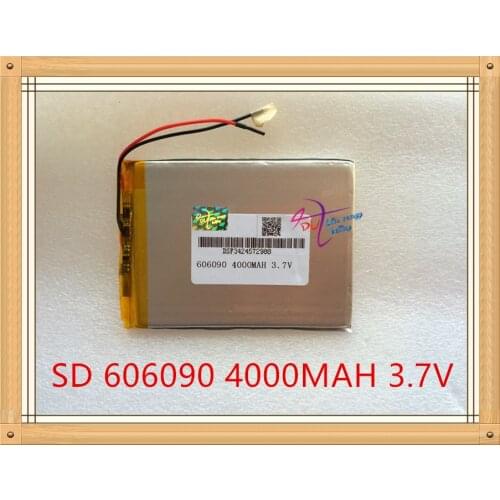 Liter energy battery 3.7V original dual engine N70HD 606090 built-in battery 4000mAh polymer lithium batteries