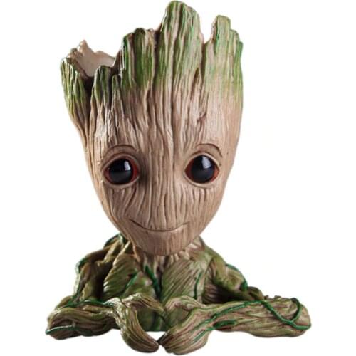 Baby Flower Pot Action Figures Plant VS Model Zombies Toy For Kids Love Heart Style Super Hero Cartoon Christmas Gifts