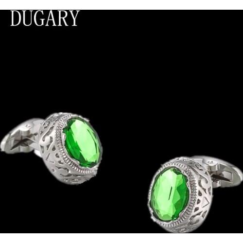 DUGARY Jewelry Fashion shirt cufflink for mens Brand cuff button cuff link High Quality Wedding male abotoaduras Free Shipping