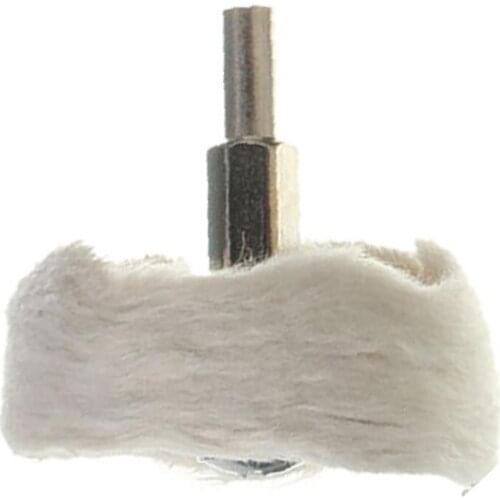Polishing Mop Wheel White Cloth Wheel Suitable For Metal Jewelry Metal Stainless Steel Aluminum Products