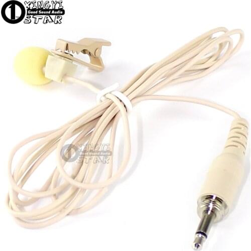 Professional Wired Condenser Tie Clip Microphone 3.5mm Plug Screw Lapel Lavalier Mic Microfone Lapela Condensador Yaka Mikrofonu