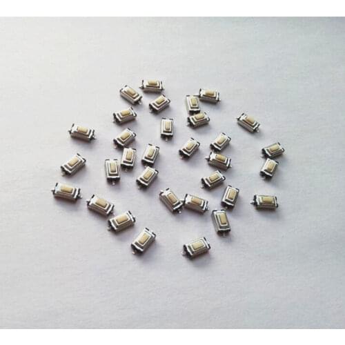 200pcs SMD red Tact Switch Push Button 3mm*6mm*2.5mm Through Hole SPST-NO