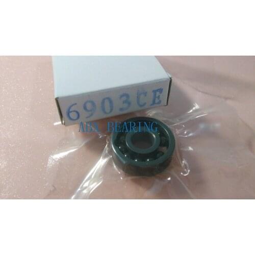 6903 full SI3N4 ceramic deep groove ball bearing 17x30x7mm full complement 61903