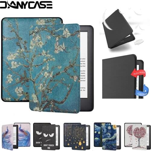 2019 All-New Kindle Case For 6 inch Kindle Cover Waterproof Flip E-book Shell Capa For All-New Kindle 10th J9G29R 2019 Released