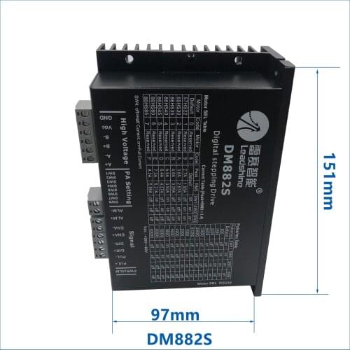 Original Leadshine DM882S Stepper NEMA34 Stepper Motor Driver