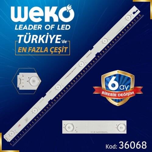 EVERLİGHT IC-B-HWCR49D640L - ZNL60600-AC - 54 CM 6 LED- (WK-22) COPPER FR4 34726