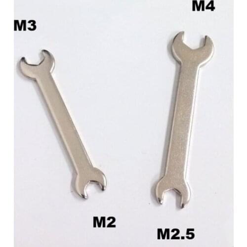 Small Hexagon Nuts Wrench for M3 M2 M4 M2.5 nuts Tool spanner
