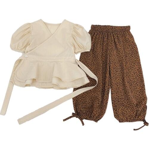 Summer Clothing Set 2021 Kids 2 Pieces Outfits S T-Shirt+Pants Baby Girl Clothes Costume baby girl clothes baby girl clothes