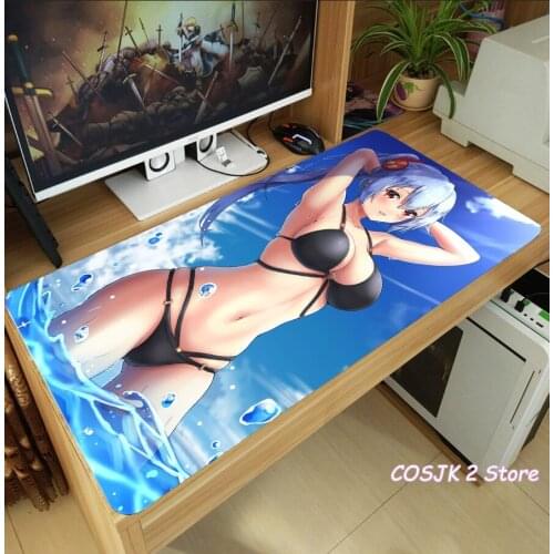 Anime Fate/Grand Order Tomoe Gozen Osakabehime Tendo karen Mouse Pad Thicken Laptop Gaming Mice Mat Table Keyboard Mat Playmat