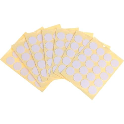 100pcs/5sheets Candle Wick Stickers Double-sided Adhesive Dots for Candle Making 20mm