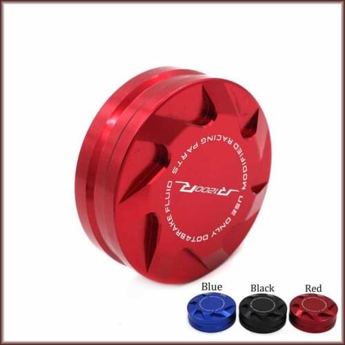 New Style For BMW R1200R R 1200R R1200 2014 - 2018 2017 2016 Motorcycle Accessories Rear Brake Fluid Reservoir Cover Cap CNC