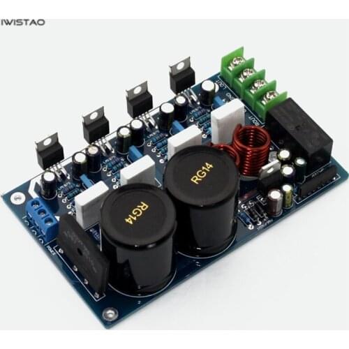 IWISTAO LM1875 Parallel Power Amplifier Board 2x50W Stereo HIFI Audio DIY Free Shipping