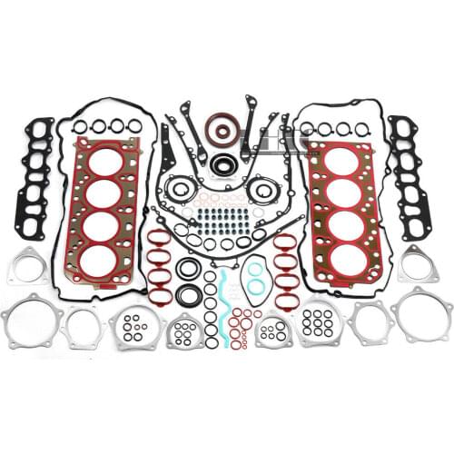 Overhaul Rebuild Gasket Seals Kit Fit For Porsche Cayenne Panamera 4.8L V8 Twin Turbo M48.51 M48.52 M48.70 MCF.TB MCW.BA
