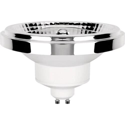 Dimmable LED AR111 Recessed Spotlight Lamp 12W GU10 ES111 Aluminum Plastic Dowlight AC220-240V DC36V For Retail Showroom