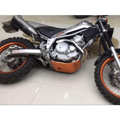 XG250 XT250X ED Skid Plate Engine Guard Chassis Lower Cover Protection 5MM Thickness for Yamaha Tricker XG 250 | Serow XT 250X