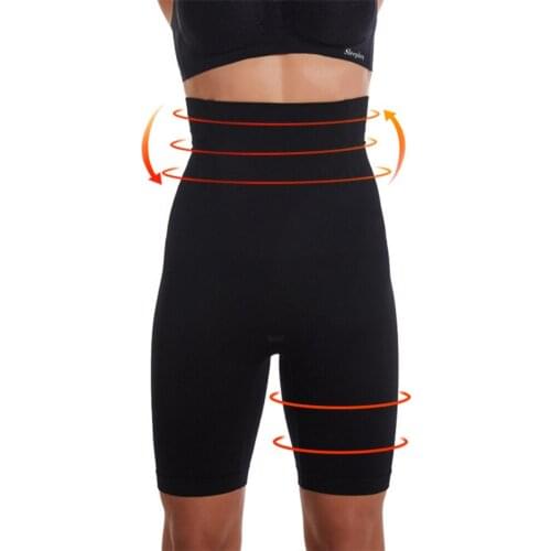 Women High Waist Shaping Panties Breathable Body Shaper Slimming Tummy Underwear Ladies Solid Panty Shapers For Weight Loss