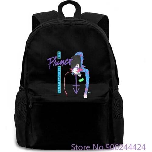 Prince Purple Rain Tour Concert The Revolution N New Brand Hip Hop women men backpack laptop travel school adult