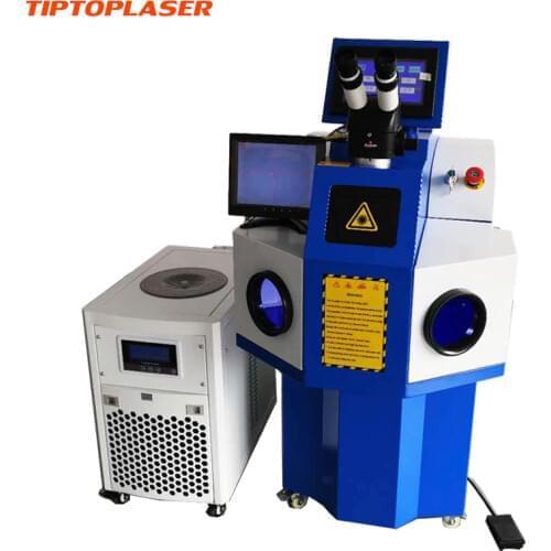 200W Jewelry Spot Laser Soldering Machine Price with CCD camera