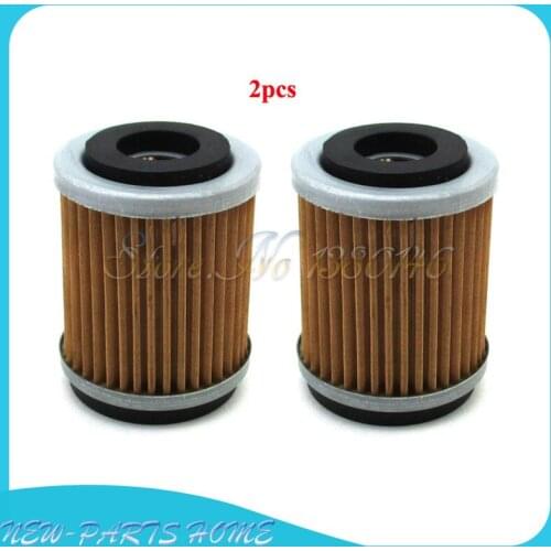 2x Oil Filter For Yamaha ATV YFM350R RAPTOR 350 YFM 400 350FW Big Bear 350X Warrior YFM350X WARRIOR 350 YFM350FX WOLVERINE 350
