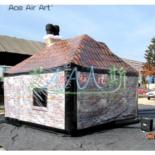 Free shipping inflatable irish pub tent bar house tent commercial rental for party drinking night club decoration