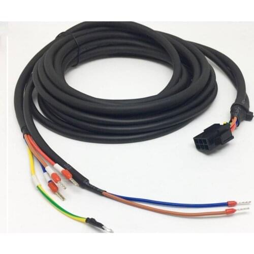 Delta servo motor A2 serie encoder cable ASD-ABEN0003/5 ASD-A2EB0003/5 Power cable ASD-ABPW0003/5 ASD-ABPW0103/5