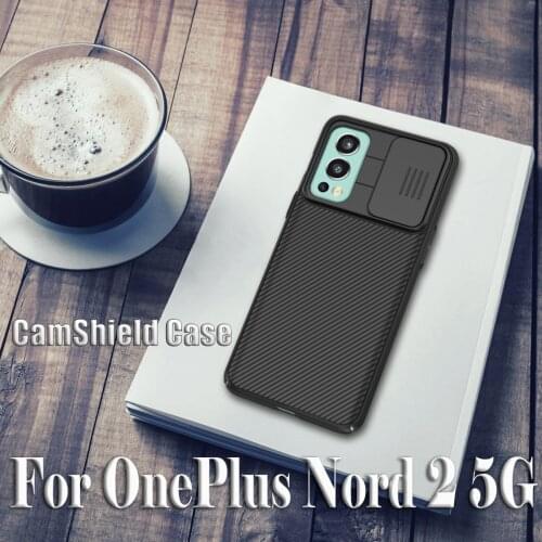 For OnePlus Nord 2 5G Case NILLKIN CamShield Case Slide Camera dust-proof Protection Shell For One Plus Nord 2 5G Lens Cover