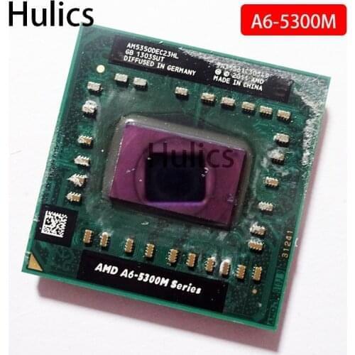 Hulics Original AMD A6 5300M A6-5300M Dual Core Notebook processors Laptop CPU AM 5350 Socket FS