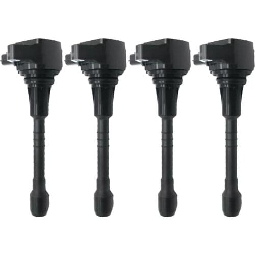4PCS 22448-1LA0B Ignition Coils For Nissan Tiida Micra 2011-2013 Infiniti 2014-2015 QX56 QX80 5.6L V8 224481LA0B IGC0083