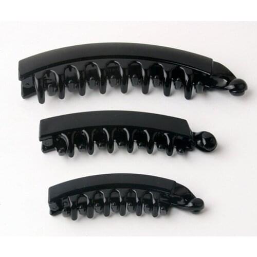 Summer Hair Accessories Banana Hair Clip For Lady Environmental Abs Tines Crab For Hair Twist Hair Pin For Girls 2 Pieces