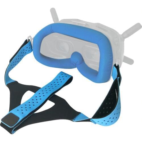 Hot Sale WLYL Faceplate Head Strap for FPV Google Face Plate Head Band Eye Pad Skin-friendly Fabric Replacement RC Drone Parts