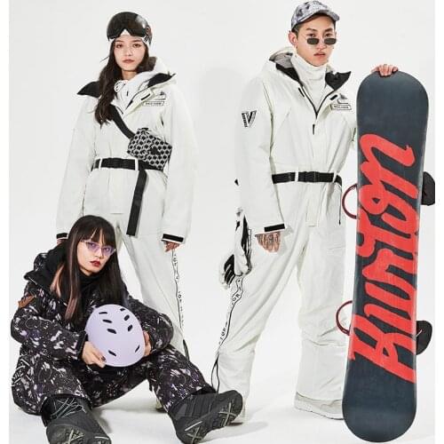Ski Suit for Men Women Ski Jumpsuit Overalls Winter Outdoor Warm Windproof Waterproof Ski Jacket And Pants Set Snowboard Suits