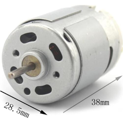 3.6V Model 380 DC Motor 6V 11500rpm 1.08A DIY Model Making Parts Toys Handmade Accessories