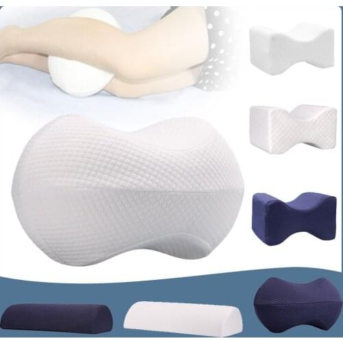 Sleeping Memory Foam Orthopedic Pillow Leg Positioner Pillows Pregnancy Body Knee Side Lying Support Cushion Legs Hip Pain