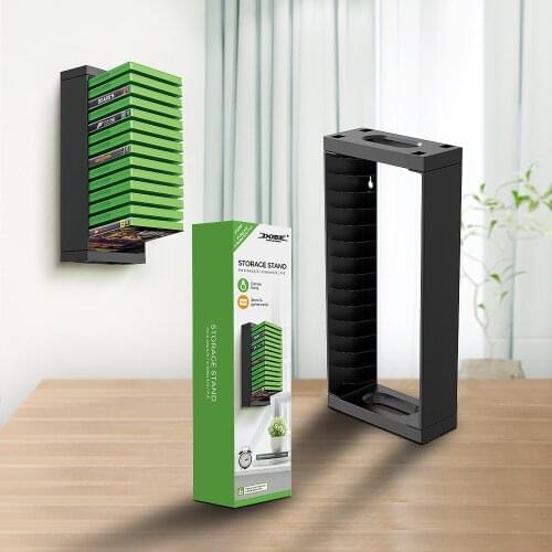 Switch CD Disk Card Holder Game Card Box Storage Stand Holder Bracket for for PS4, PS5, X-one, Xbox Series X/S Game Accessories