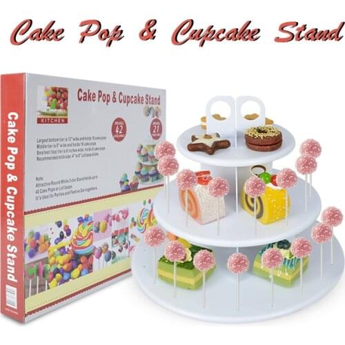 Lollipop Cake Display Stand Wedding Decora Table Donut Dessert Display Stand Holder Kitchen Baby Shower Birthday Party Supplies
