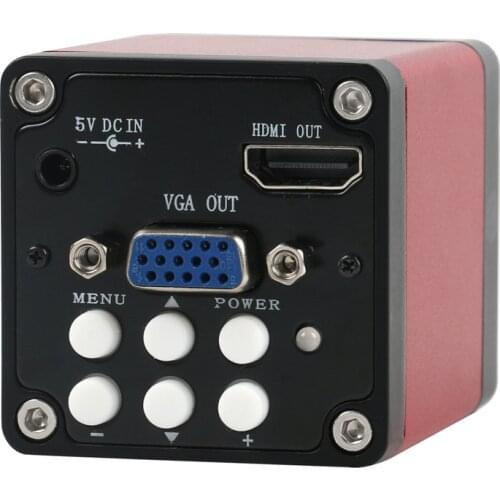 13MP 1/3" CMOS Industry Microscope Camera HDMI VGA Outputs 60F/S 720P CS Lens Mount For Cellphone Table Repair