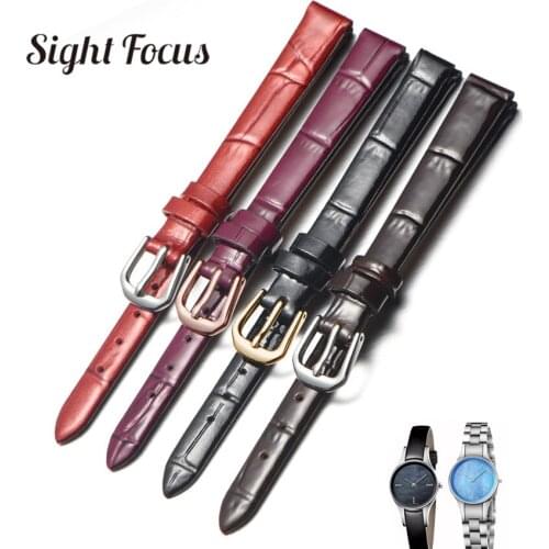 Universal Womens Watchband 6mm 7mm 8mm 9mm 10mm 11mm 12mm 13mm 14mm 15mm 16mm 17mm 18mm Leather Watch Band Strap Bracelet Female